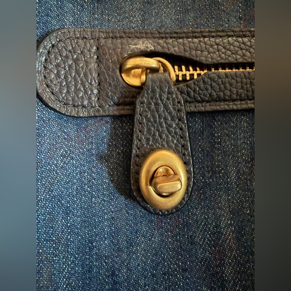 Coach Denim Taylor Tote - Picture 7 of 13